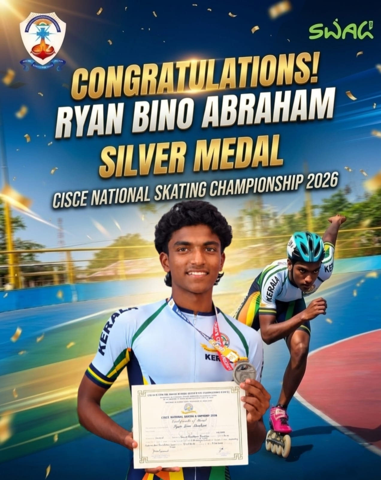 CISCE NATIONAL ROLLER SKATING CHAMPIONSHIP 2026